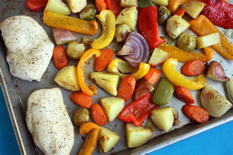 One Pan Chicken And Veggies Easy One Pan Meal Jenny Can Cook