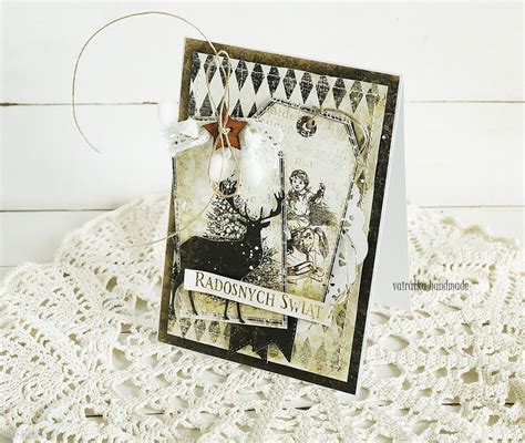 Vairatka Handmade Kartka Wi Teczna Scrapbooking Kartki