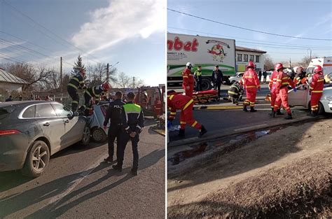 Imagini De La Accidentul Rutier Grav Produs La Valea C Lug Reasc Pe