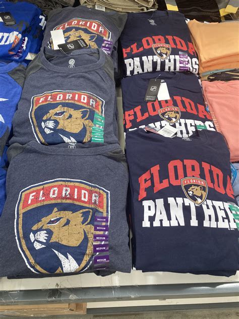 I found some Florida Panthers shirts at my local BJ’s at Miami-Dade ...