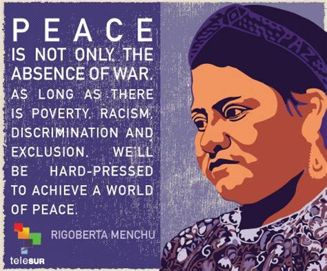 Rigoberta Menchu Is An Indigenous Guatemalan Human Rights Activist She