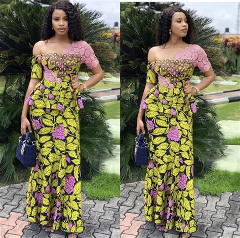 Latest Ankara Skirt And Blouse 2019 2020 For African Nigeria Wedding