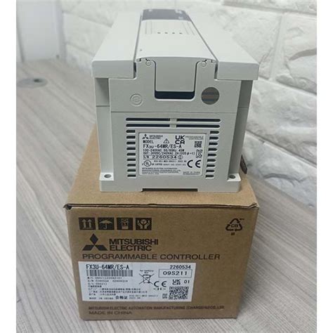 Mitsubishi FX3U 64MR ES PLC FX3U Base Unit AC 100 240V 32 Inputs DC