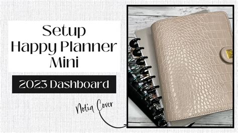 2023 Mini Happy Planner Setup Youtube