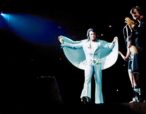 Blue Nail Jumpsuit Elvis Presley In Concert Elvis Presley Elvis In Concert Elvis