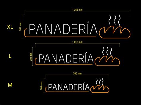 Neon Led Panader A Personalizado Tienda Vinilos Publipaul