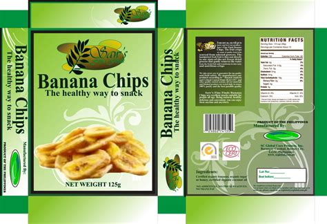 Banana Chips box - LIBERAR EL ARTE EN TI