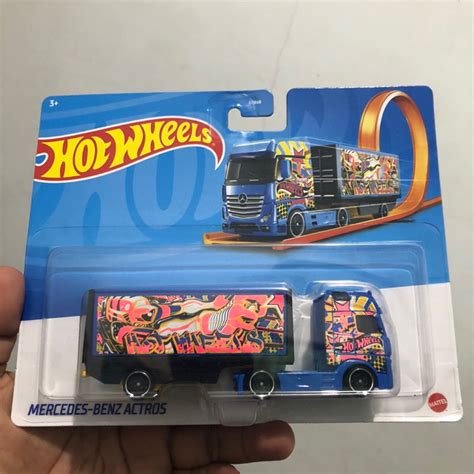 Jual Hot Wheels Container Mercedes Benz Actros Shopee Indonesia