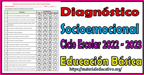 Mejora El Diagn Stico Socioemocional En La Secundaria