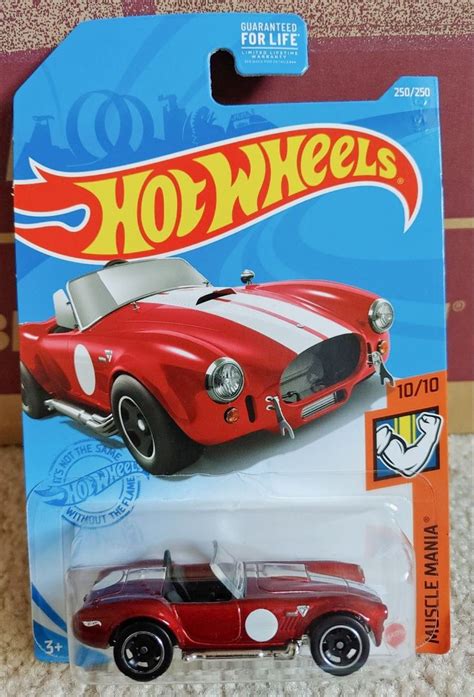 Shelby Cobra S C Hot Wheels Garage Hot Wheels Toys Hot Wheels Cars Toys