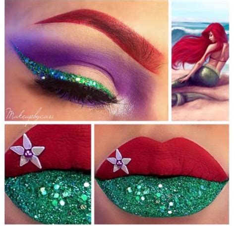 Ariel Inspired Makeup Disney Makeup Disney Inspired Makeup Mermaid Makeup