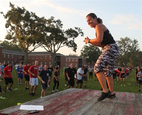 DVIDS - Images - 1st Sgt. Nicole Freres Headquarters and Support Battalion Camp Lejeune leading ...