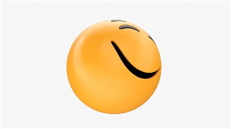 ArtStation - Emoji 013 Large Smiling With Eyes Closed | Resources