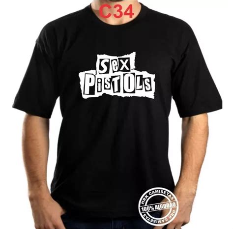 Camiseta Sex Pistols Banda Punk Rock Camisa Personalizada