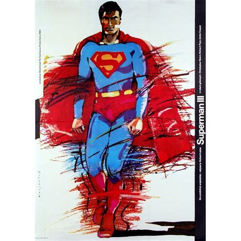 Superman Iii Polish Movie Poster