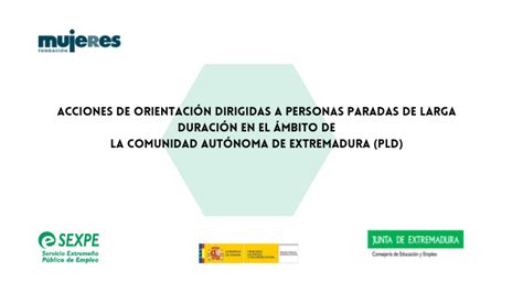 Acciones de orientación dirigidas a personas paradas de larga duración