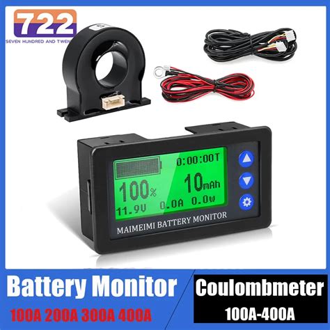 Battery Monitor Hall Coulomb Tester A A A A Lifepo Lead