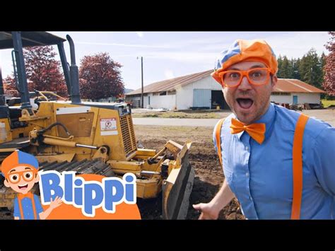 Blippi Explores Construction Vehicles Part 1 | Machines For Kids ...