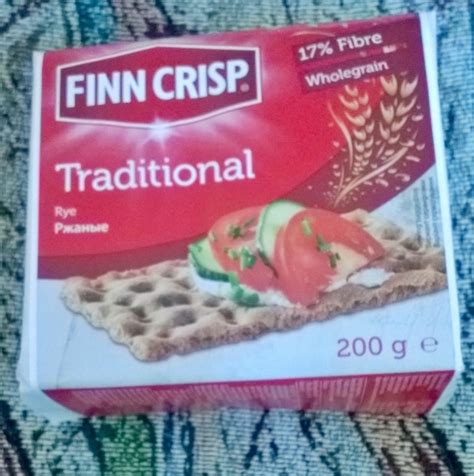 Хлебцы Finn Crisp Ржаные Традиционные из цельносмолотой ржаной муки ...