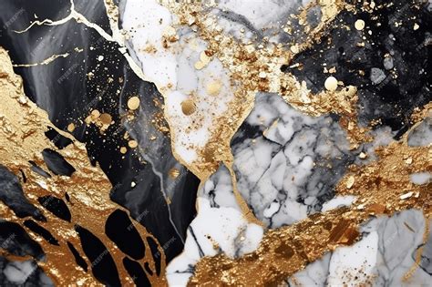 Premium Photo | Luxury abstarct marble and gold background