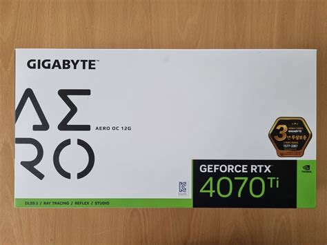 GIGABYTE GeForce RTX 4070 Ti AERO OC 12GB GDDR6X | Ubuy India