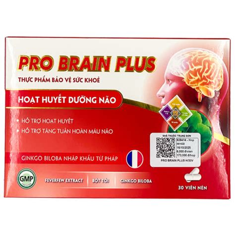 Pro Brain Plus H Tr Ho T Huy T T Ng Tu N Ho N M U N O