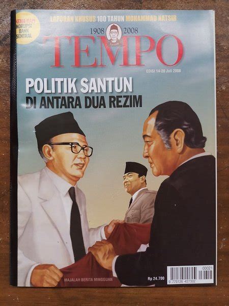 Jual Majalah Tempo Juli Mohammad Natsir Di Lapak Kampung Buku