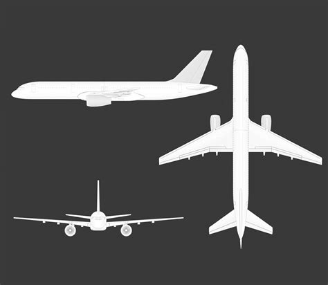 Boeing 757 200 3d Models Download Creality Cloud