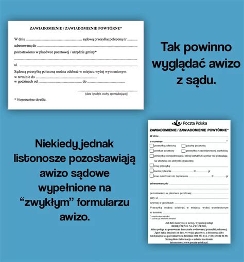 Awizo z sądu jak sprawdzić list polecony po numerze