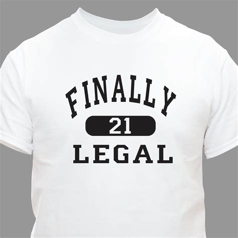 Custom 21st Birthday T Shirt Tsforyounow