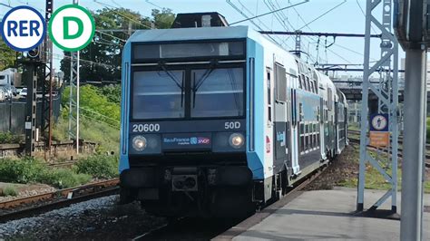 RER D Transilien et Île de France Mobilités sur les Z20500 YouTube