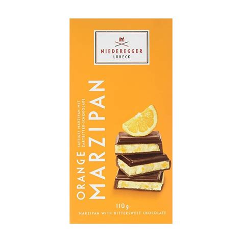 Niederegger Marzipan Plate Orange 110g Buy Online Now Niederegger