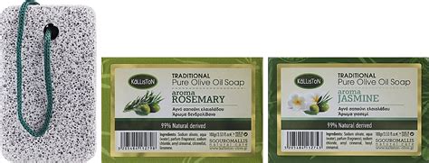 Kalliston Soap Set With Rosemary And Jasmine Scent Makeupuk