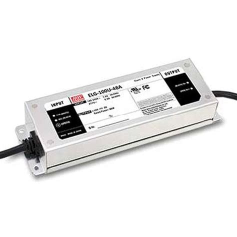 Mean Well 100W Constant Voltage Constant Current LED Driver Elg 100u