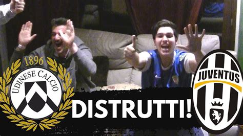 UDINESE 2 6 JUVENTUS LIVE REACTION TIFOSI JUVENTINI HD EPICA