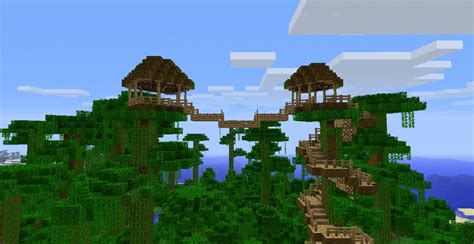 Jungle Huts Minecraft Map