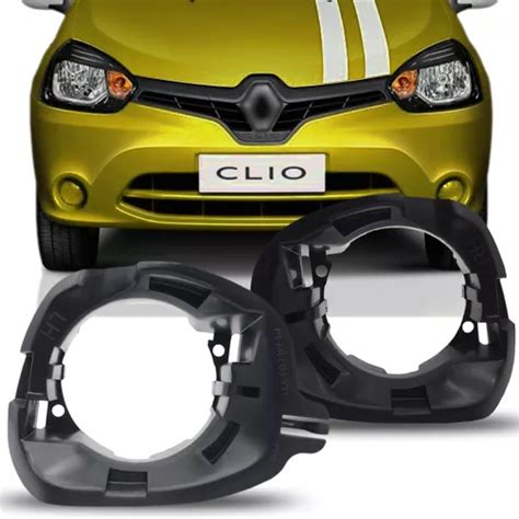 Suporte Farol De Milha Auxiliar Clio Par Frete Gr Tis