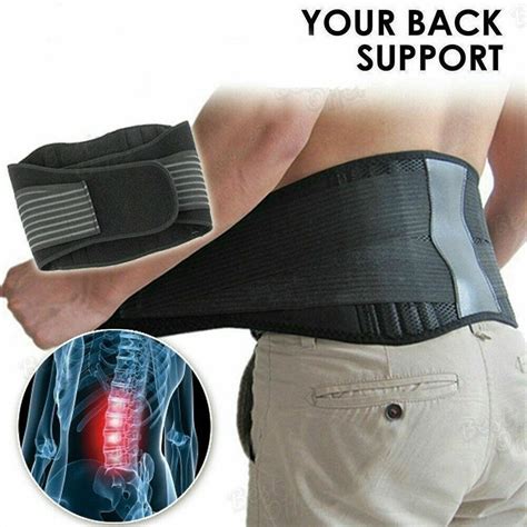 Self Heating Therma Heat Waist Belt Pain Relief Lower Back Lumbar