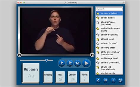 Asl Dictionary American Sign Language For Ios Mac Latest Version At