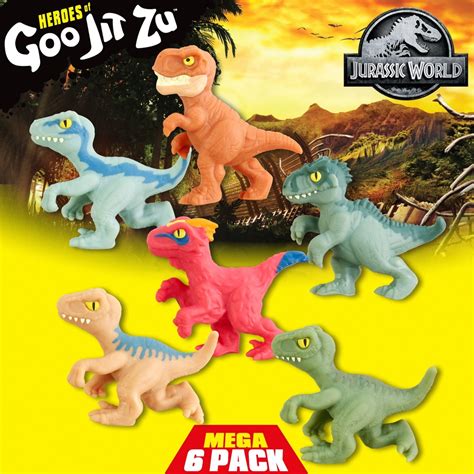 Heroes Of Goo Jit Zu Jurassic World Minis Mega Pack Smyths Toys Uk