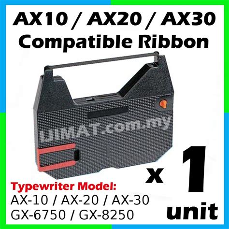 BROTHER AX10 AX 10 AX 10 COMPATIBLE TYPEWRITER RIBBON For Bother GX6750