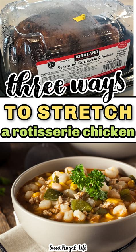 What To Do With A Costco Rotisserie Chicken - Sweet Frugal Life