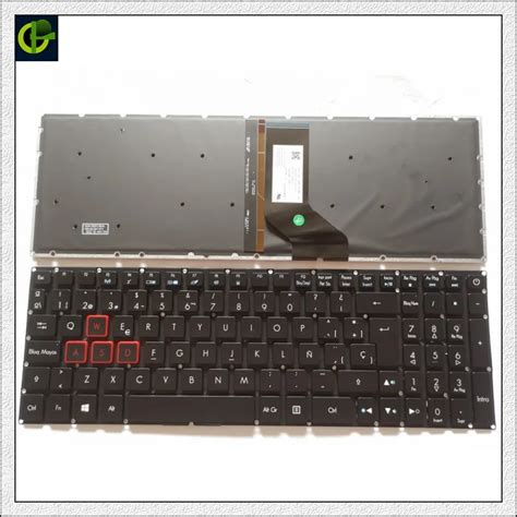 Teclado retroiluminado español para Acer Aspire VX5 591G VX15 VX5