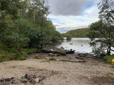 Loch Lomond camping from canoes – Coquet Canoe Club