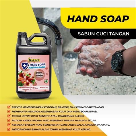 Jual IKAME Hand Soap Handwash Sabun Cuci Tangan Antiseptic