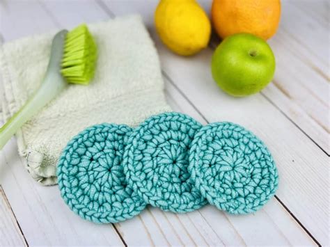 Free Round Scrubby Crochet Pattern