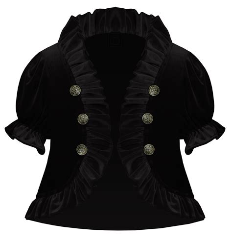 Velvet Ruffled Velvet Shrug Bolero Victorian Gothic Steampunk Etsy