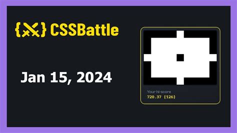 Css Battle Solution Daily Targets Th January Css Css