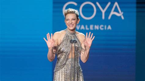 Cate Blanchett Recibe El Primer Goya Internacional Youtube