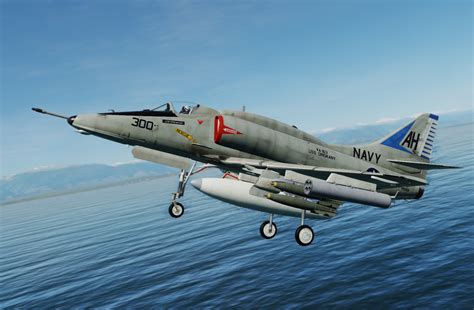 John McCain A 4E Skyhawk USN VA 163 V2 0